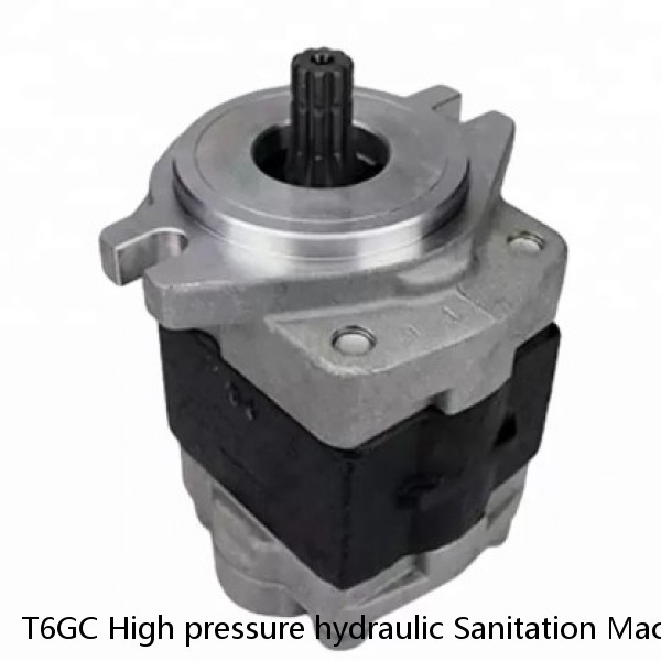 T6GC High pressure hydraulic Sanitation Machinery vane pump for dump truck