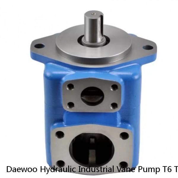 Daewoo Hydraulic Industrial Vane Pump T6 T7 Series With Low Noise